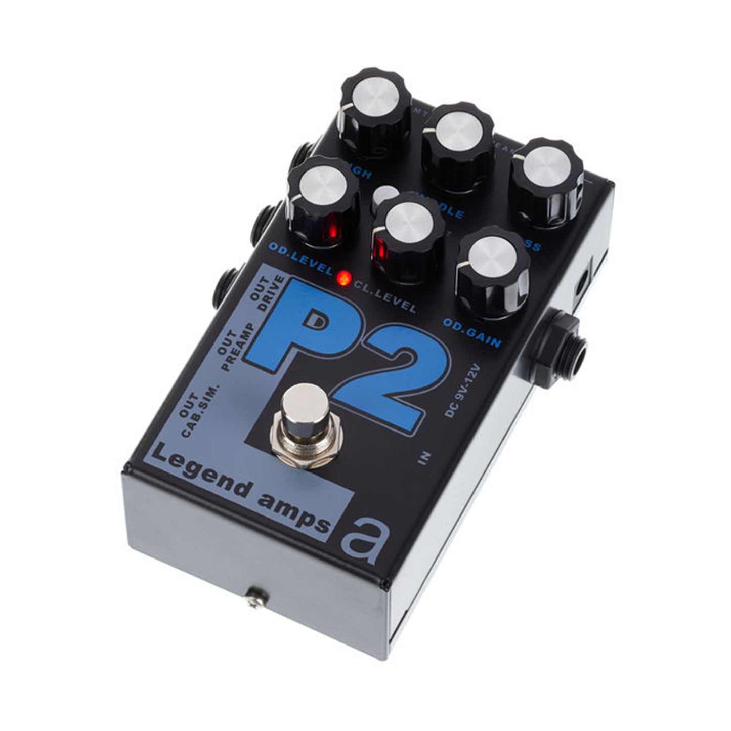 AMT P2 — 2 channels guitar preamp/distortion pedal (Peavey) (w/o power supply!)