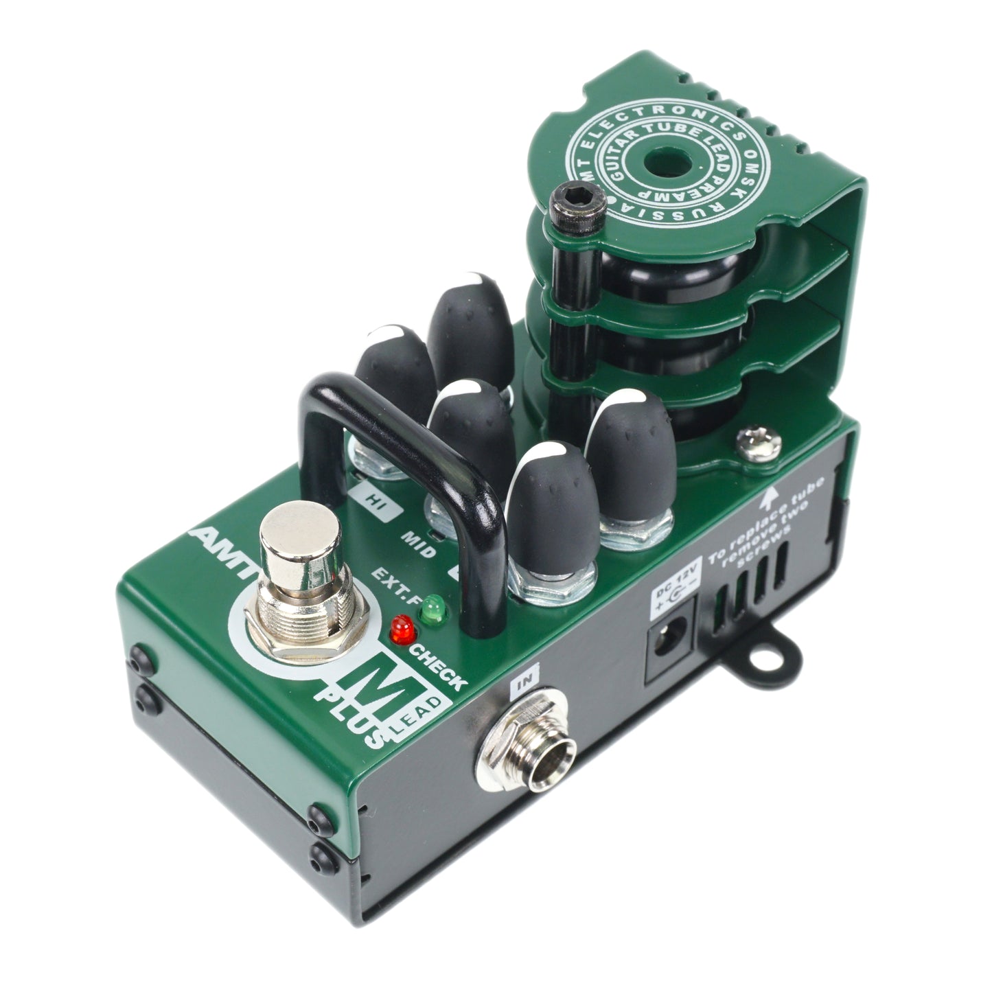 AMT Bricks M-Lead PLUS — 1 channel tube guitar preamp (JCM800 Mod Emulates) (w/o power supply!)