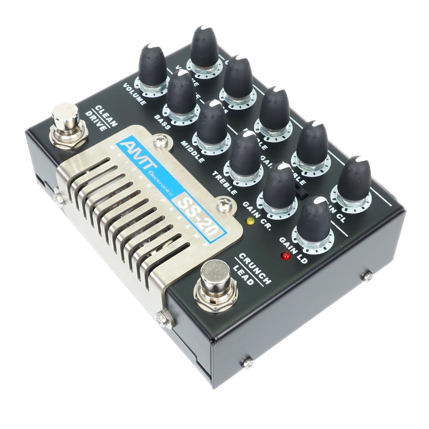 AMT SS-20 — Studio Series 3-channel Tube Guitar Preamp (+ power supply 12V with EU plug included!)