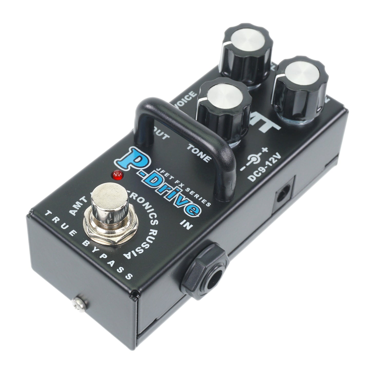 AMT P-Drive mini — JFET distortion pedal (Peavey) (w/o power supply!)