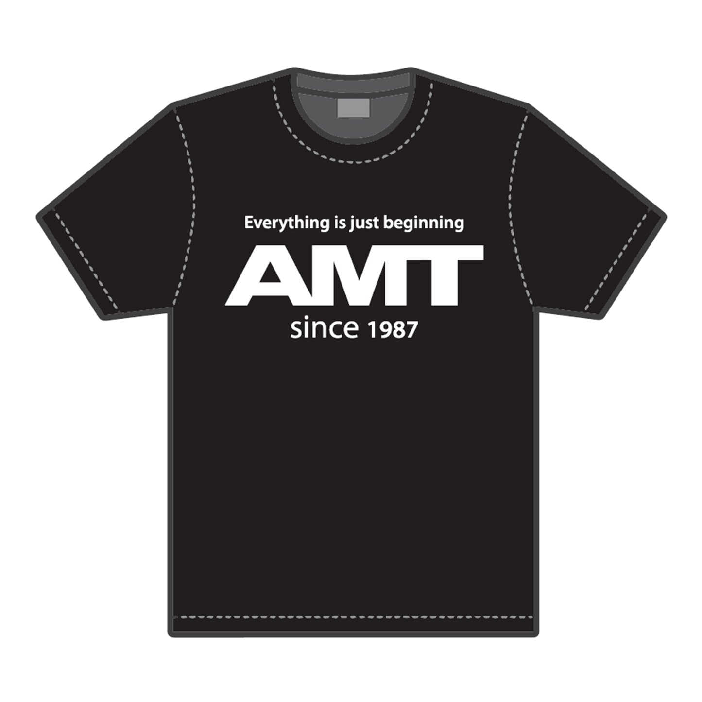 T-shirt with AMT logo (XL-size)
