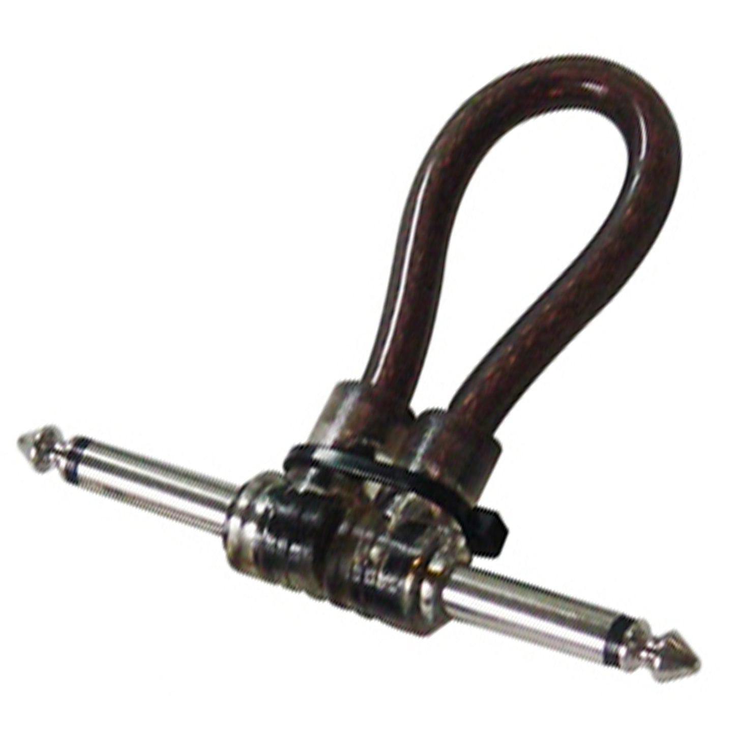 15 cm (L-type) - Guitar Cable (patch) jack-jack (angled), 1 pc