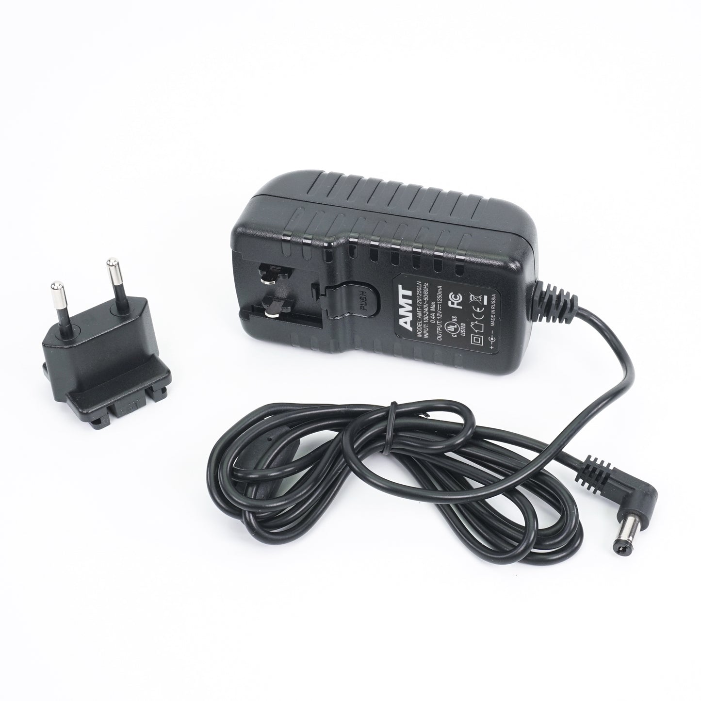 AMT DC 12V, 1.25A AC/DC - Noiseless Power Adapter (with EU plug)