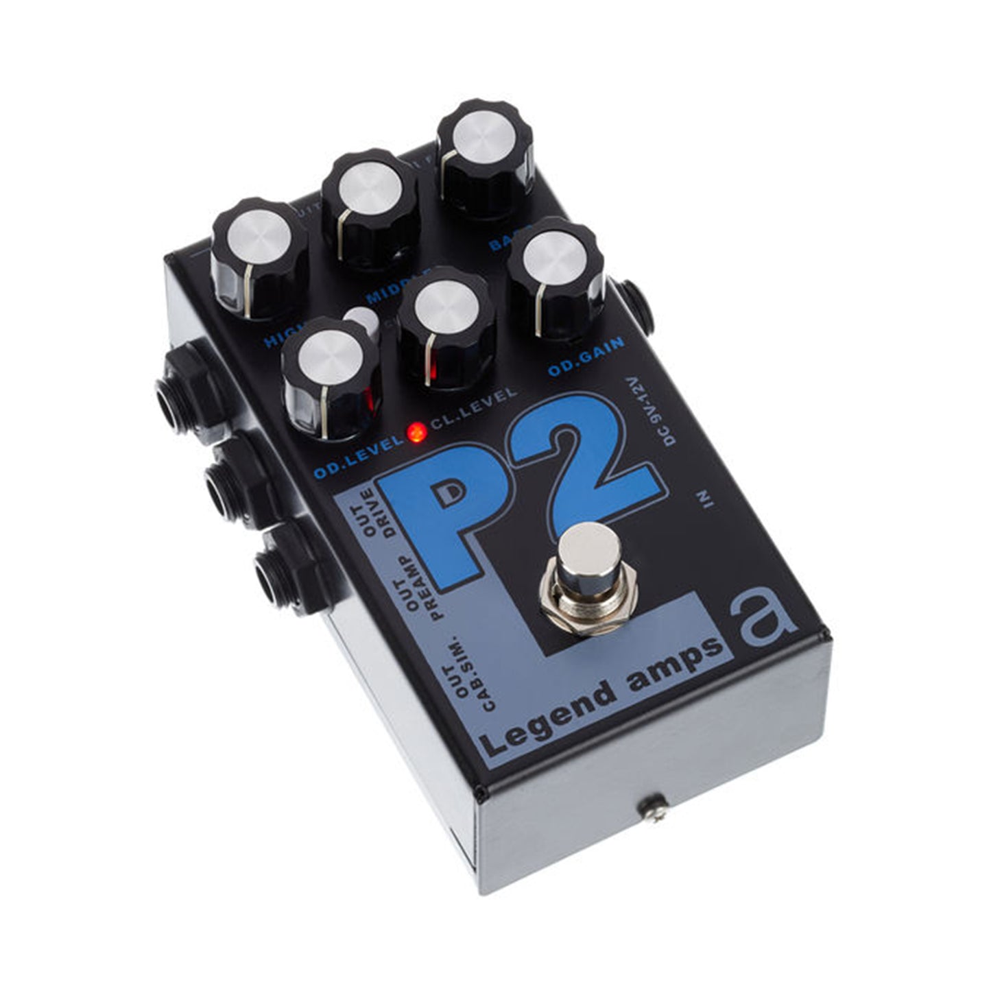 AMT P2 — 2 channels guitar preamp/distortion pedal (Peavey) (w/o power supply!)