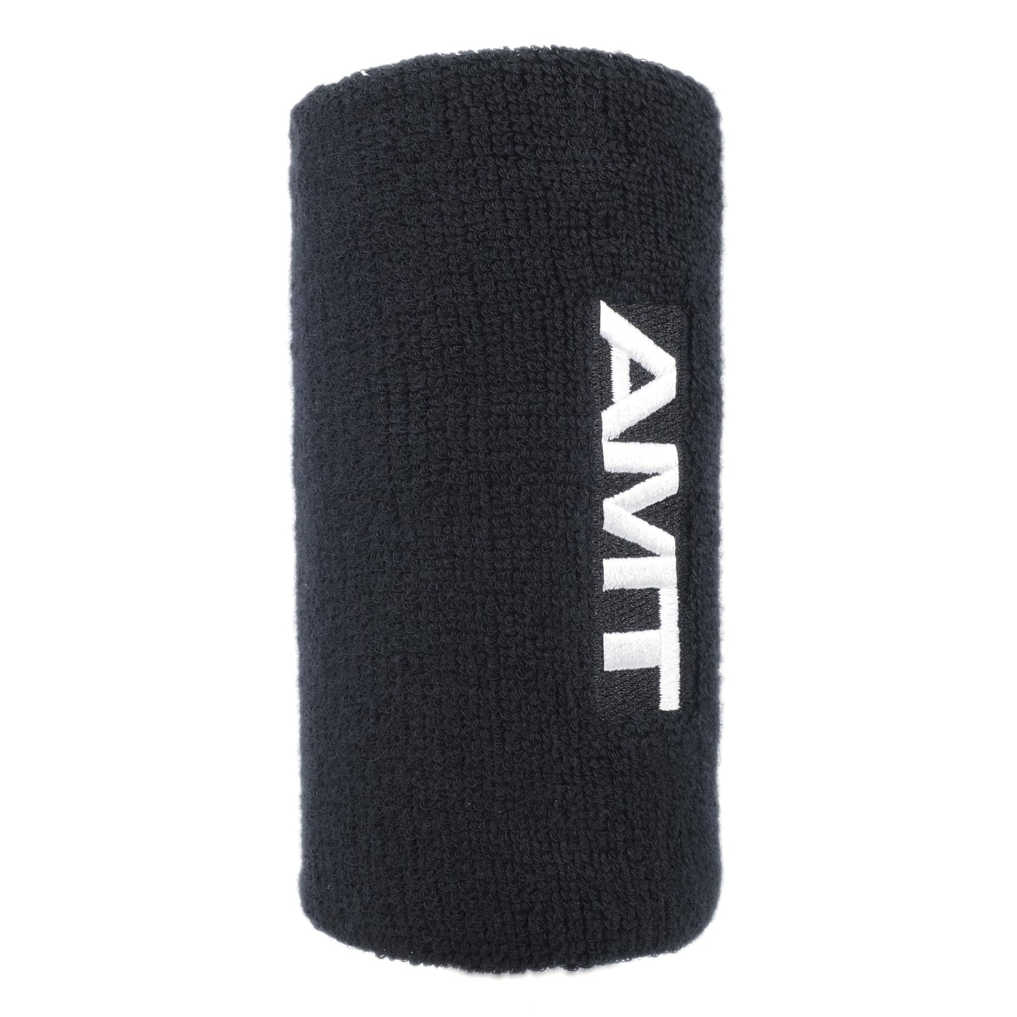 Wide wristband with AMT logo