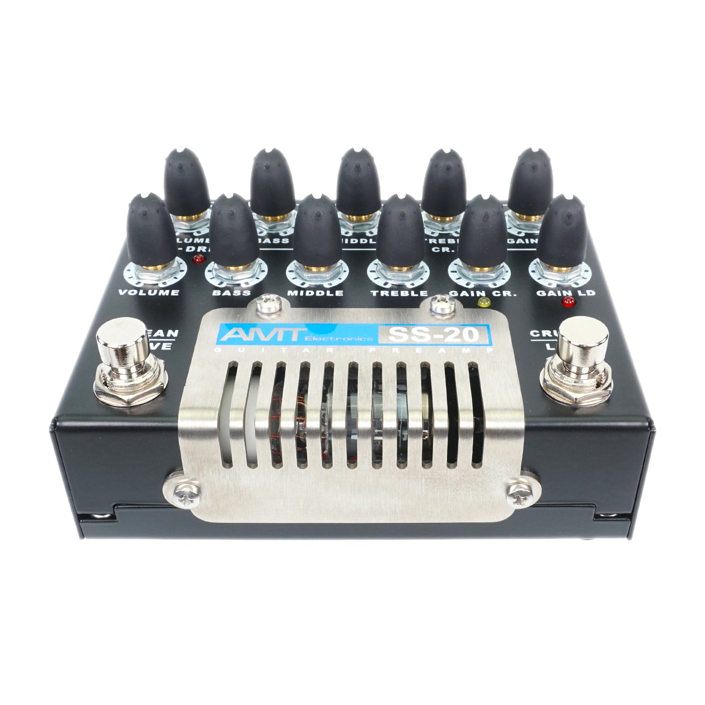 AMT SS-20 — Studio Series 3-channel Tube Guitar Preamp (+ power supply 12V with EU plug included!)