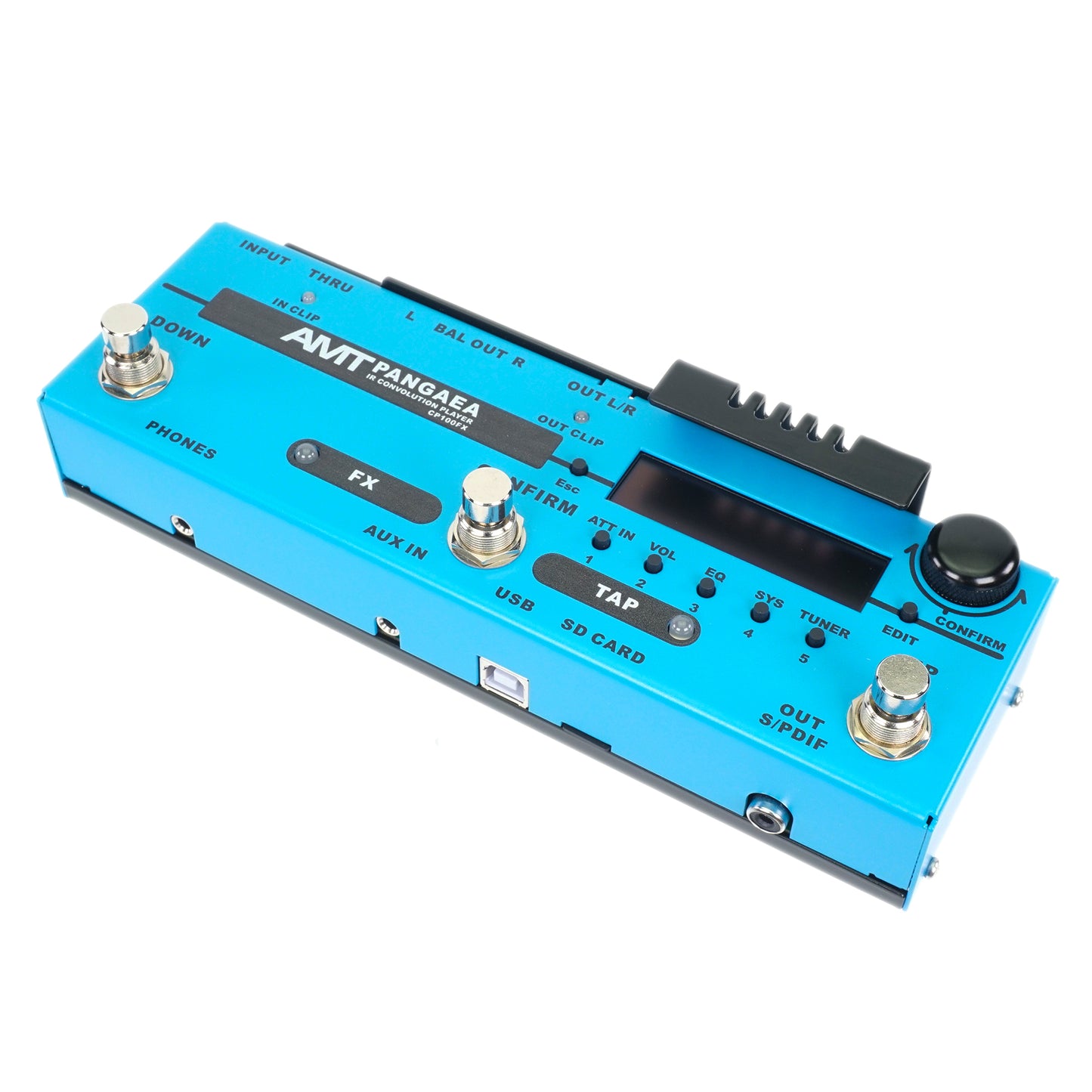 AMT Pangaea CP-100FX - IR Convolution Player (CAB.Sim / Effect processor) (+ power supply 12V with EU plug included!)