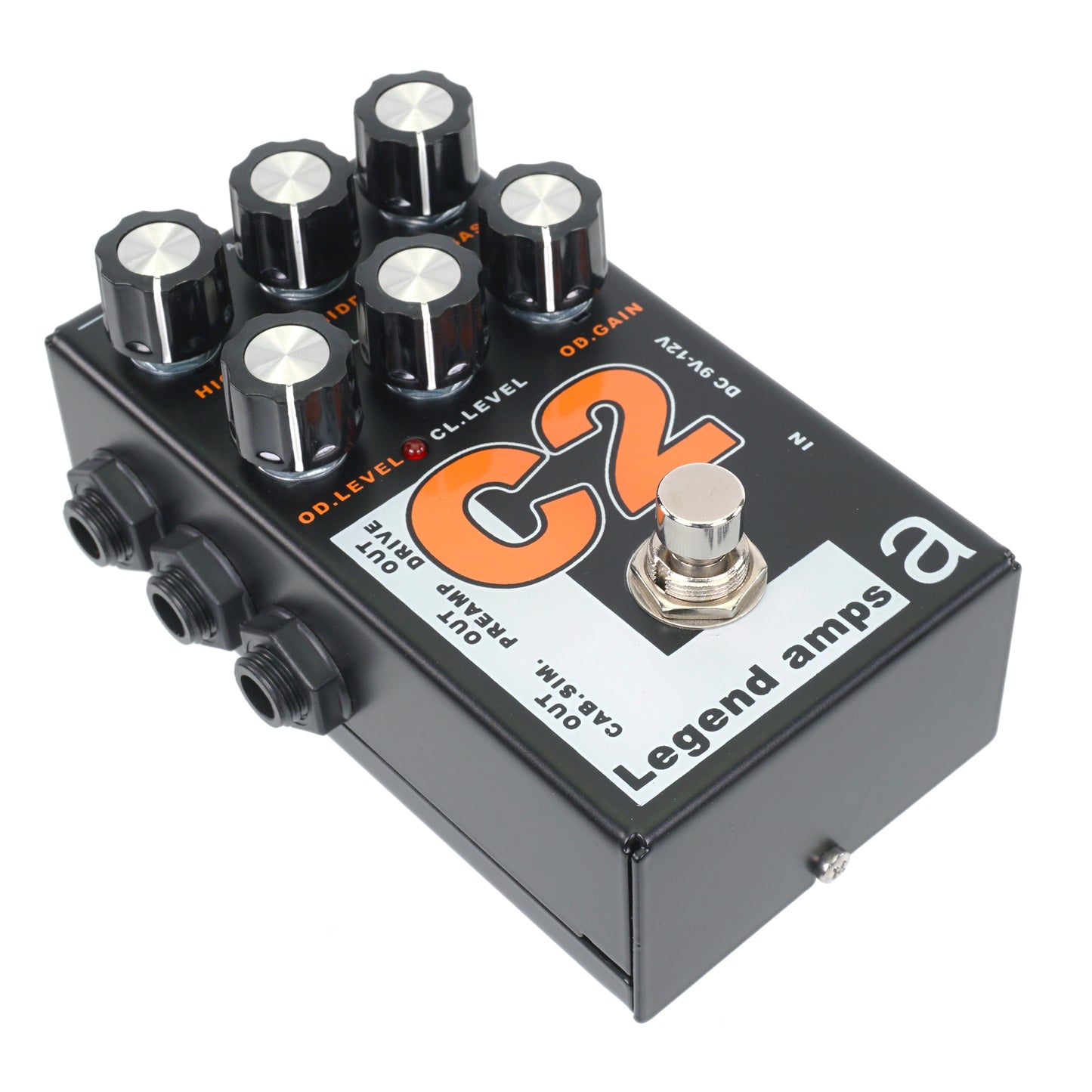 AMT C2 — 2 channels guitar preamp/distortion pedal (Cornford) (w/o power supply!)
