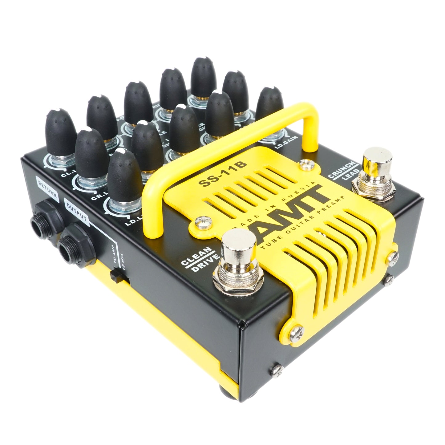 AMT SS-11B (Modern) — Studio Series 3-channel Tube Guitar Preamp (+ power supply 12V with EU plug included!)