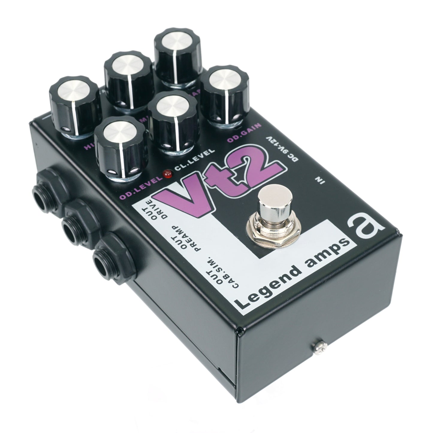 AMT Vt2 — 2 channels guitar preamp/distortion pedal (VHT) (w/o power supply!)