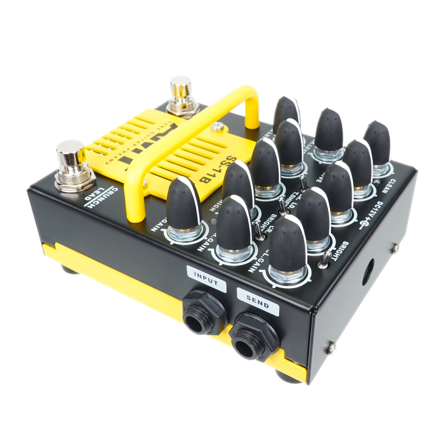 AMT SS-11B (Modern) — Studio Series 3-channel Tube Guitar Preamp (+ power supply 12V with EU plug included!)