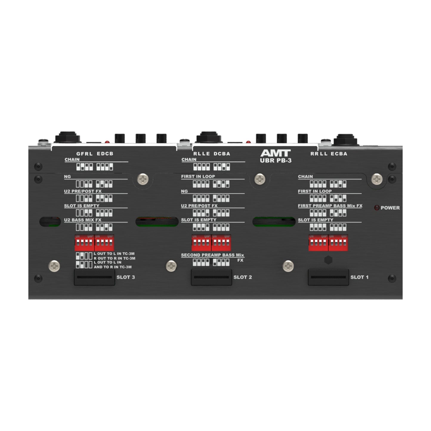 AMT UBR PB-3 - pedalboard platform (Bricks / LA3 Light)