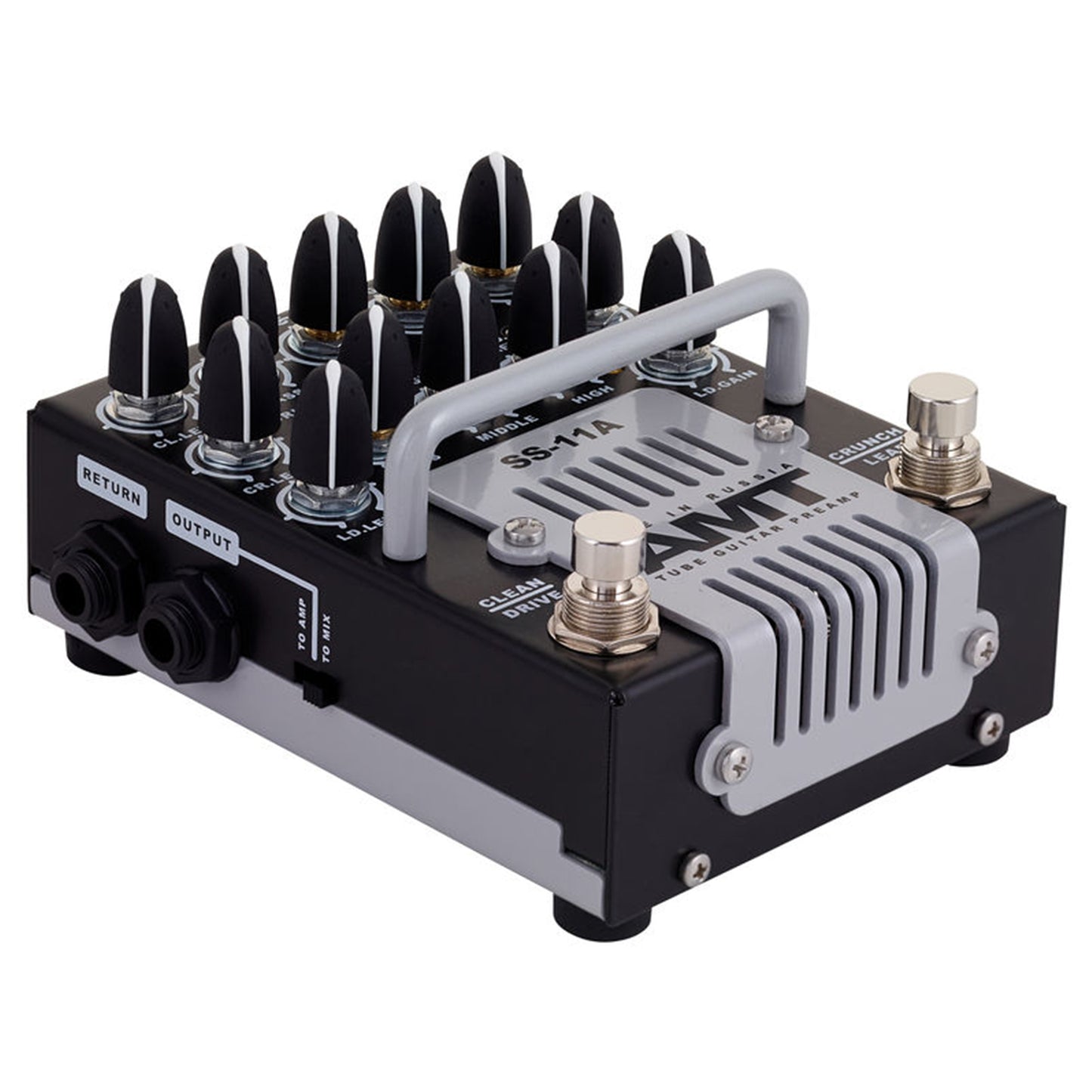 AMT SS-11A (Classic) — Studio Series 3-channel Tube Guitar Preamp (+ power supply 12V with EU plug included!)