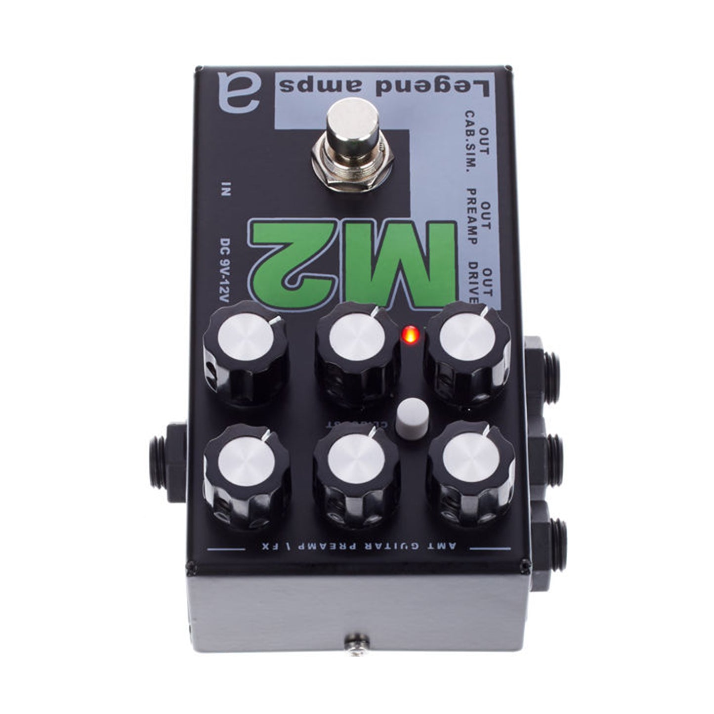 AMT M2 — 2 channels guitar preamp/distortion pedal (Marshall JCM800) (w/o power supply!)