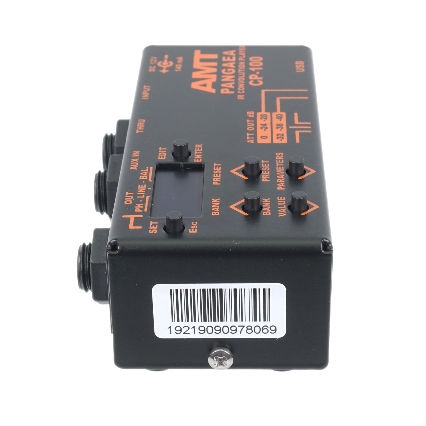 AMT PANGAEA CP-100 — IR-player Cabinet Emulator and Effect processor (+ power supply 12V with EU plug included!)