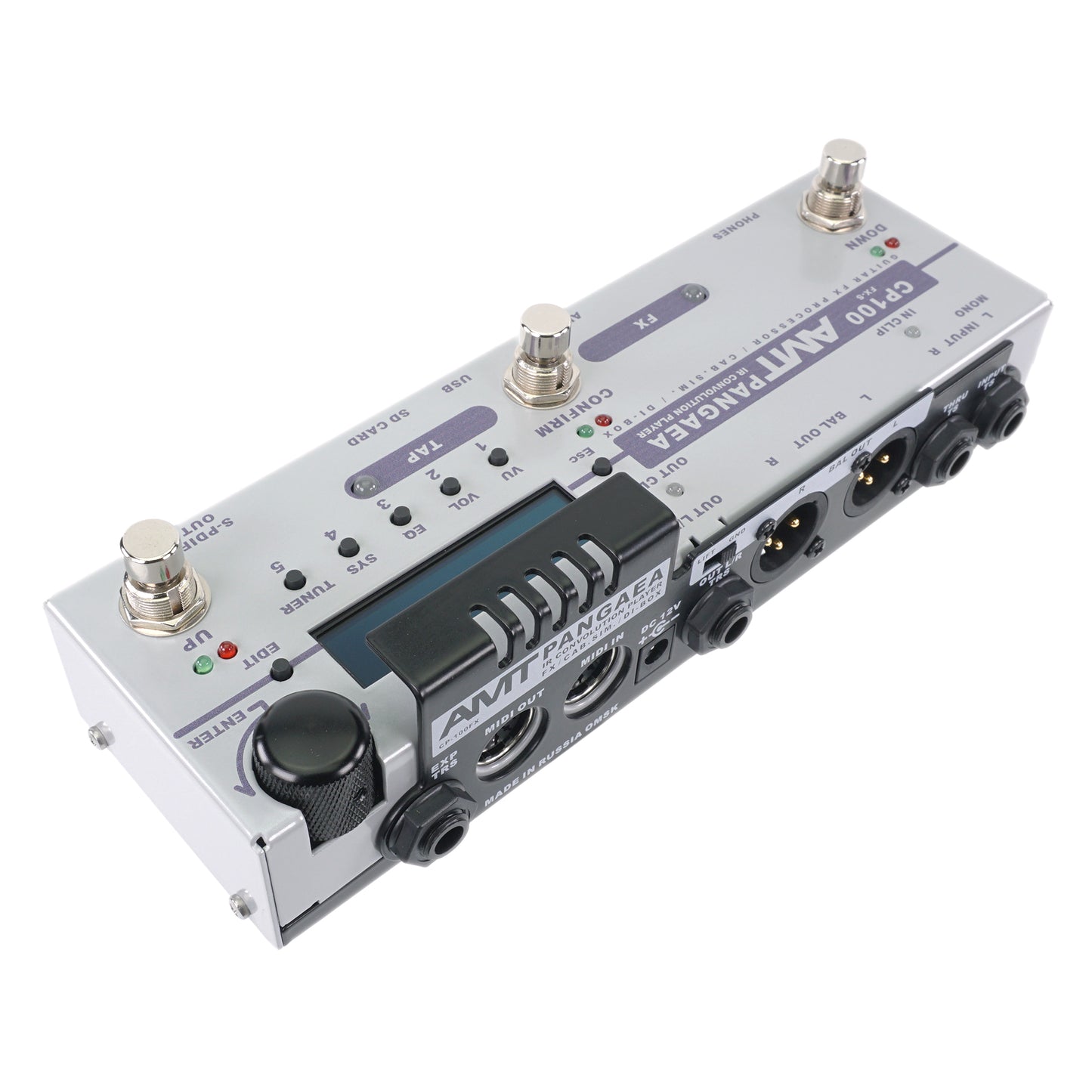 AMT Pangaea CP-100FX-S (stereo) - IR Convolution Player & Effect processor (+ power supply 12V with EU plug included!)