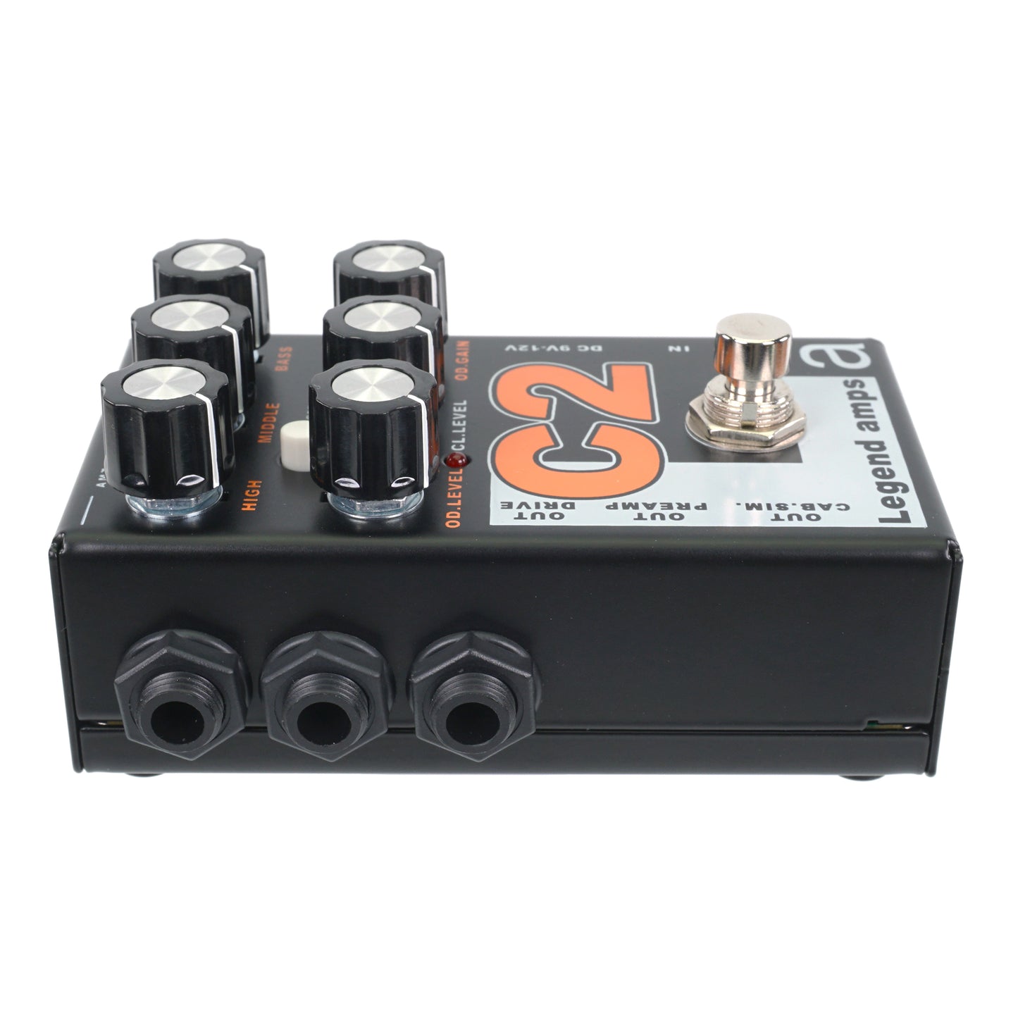 AMT C2 — 2 channels guitar preamp/distortion pedal (Cornford) (w/o power supply!)