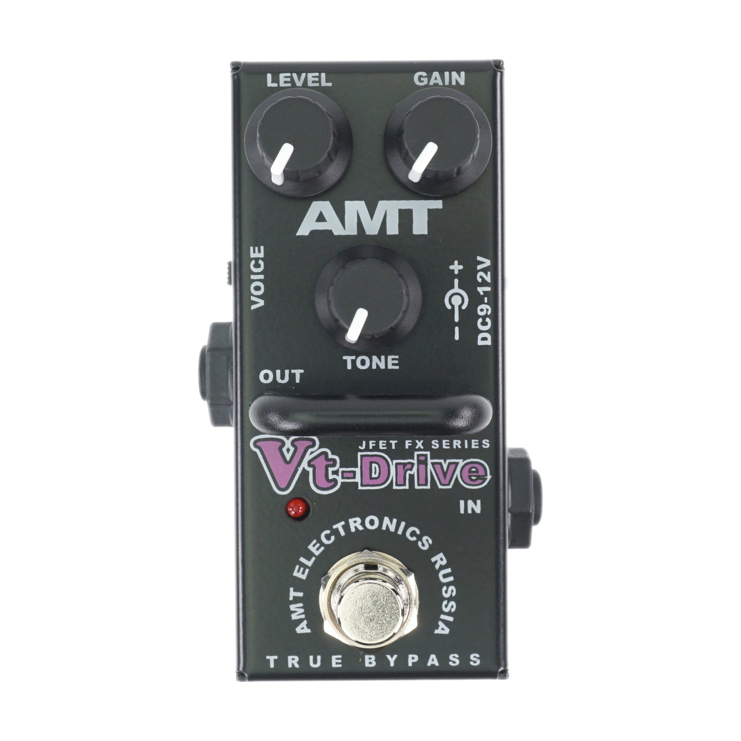 AMT Vt-Drive mini — JFET distortion pedal (VHT) (w/o power supply!)