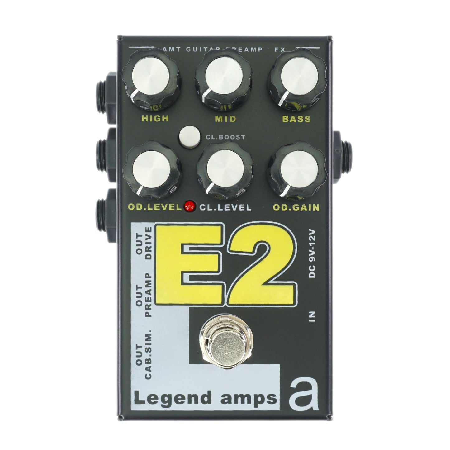 AMT E2 — 2 channels guitar preamp/distortion pedal (Engl) (w/o power supply!)