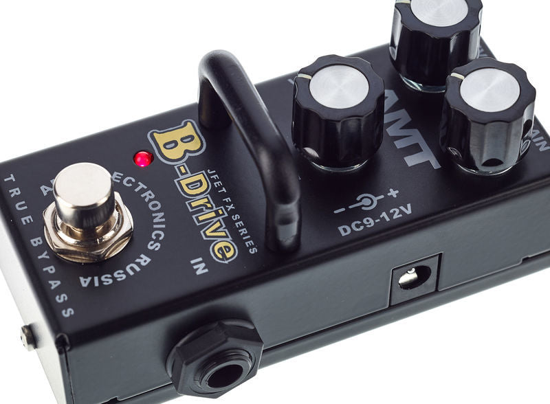 AMT B-Drive mini — JFET distortion pedal (Bogner) (w/o power supply!)