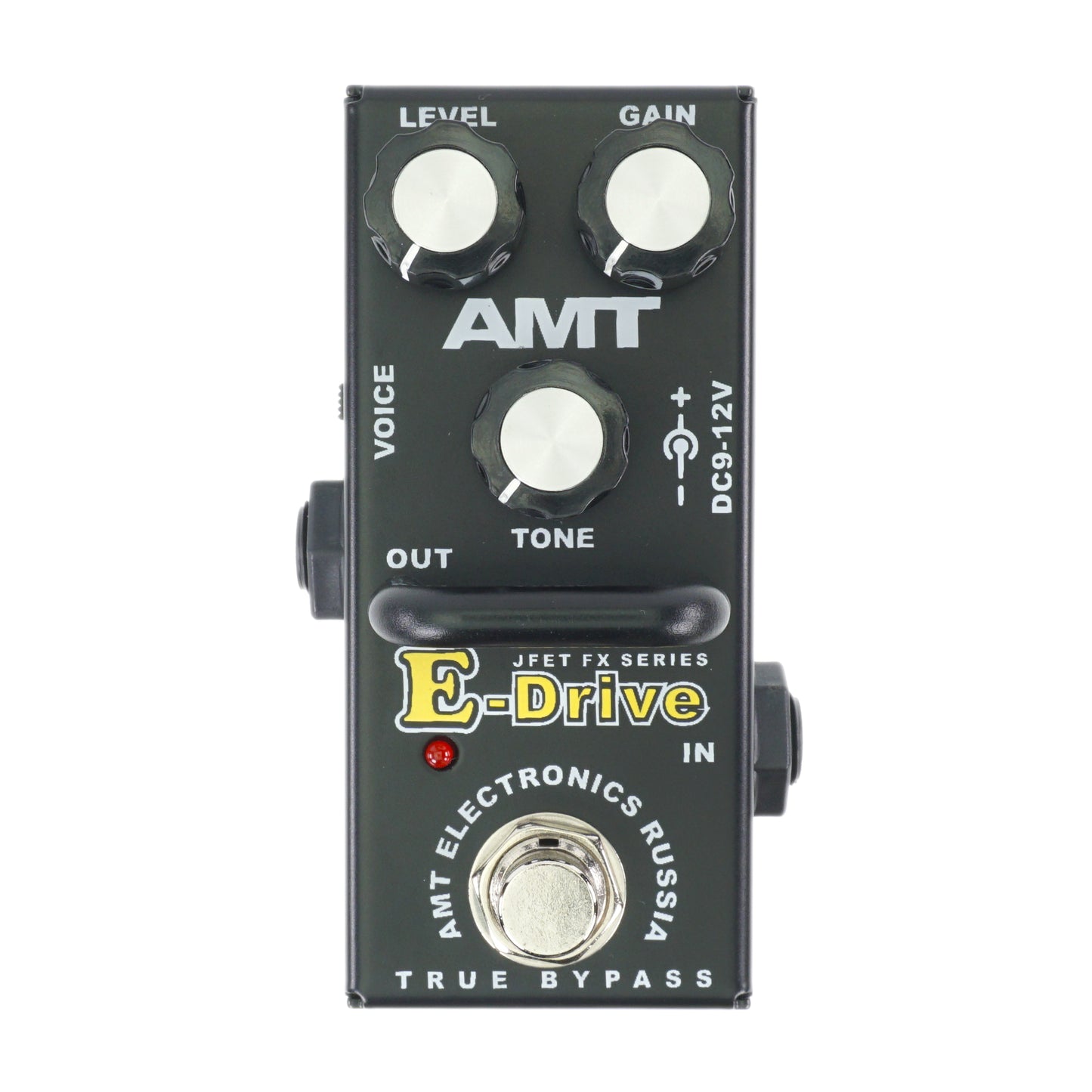 AMT E-Drive mini — JFET distortion pedal (Engl) (w/o power supply!)