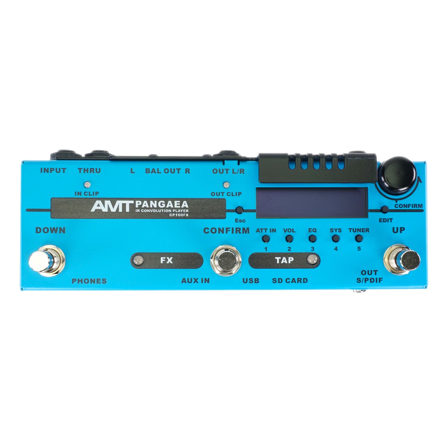 AMT Pangaea CP-100FX - IR Convolution Player (CAB.Sim / Effect processor) (+ power supply 12V with EU plug included!)