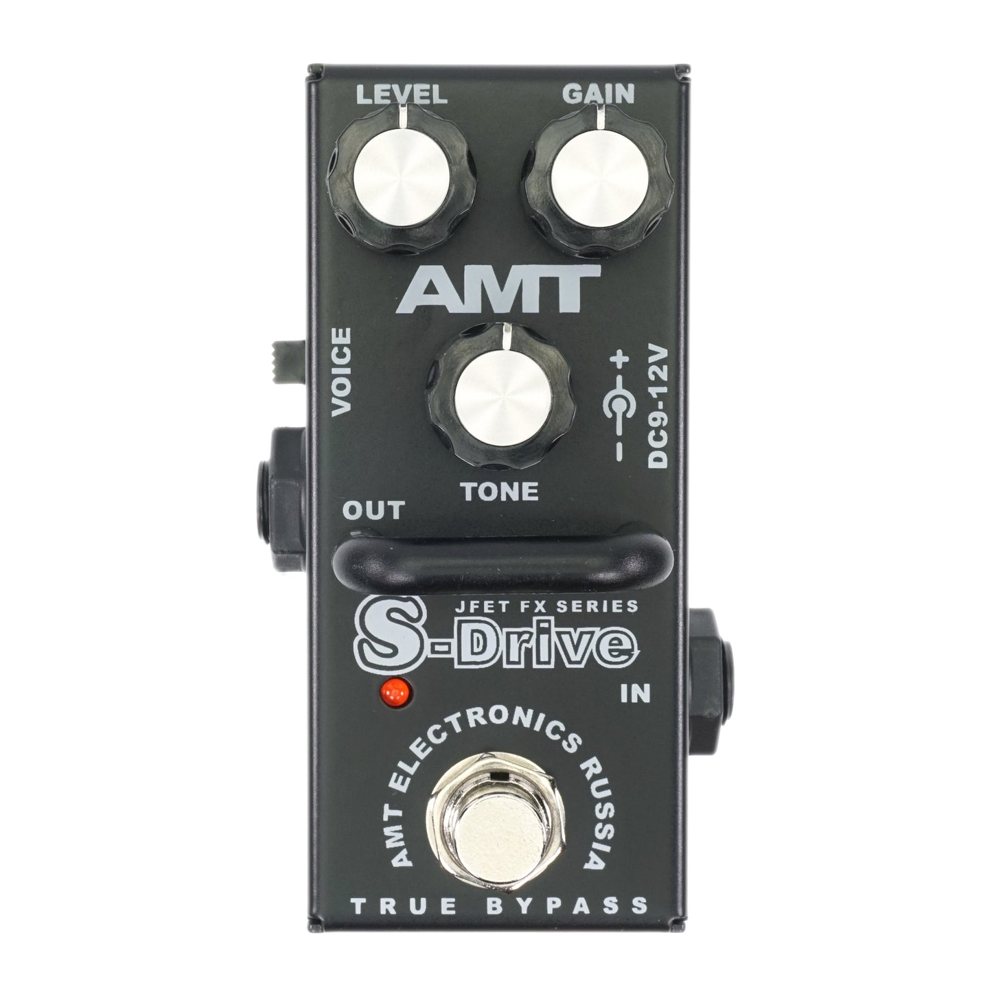 AMT S-Drive mini — JFET distortion pedal (Soldano) (w/o power supply!)