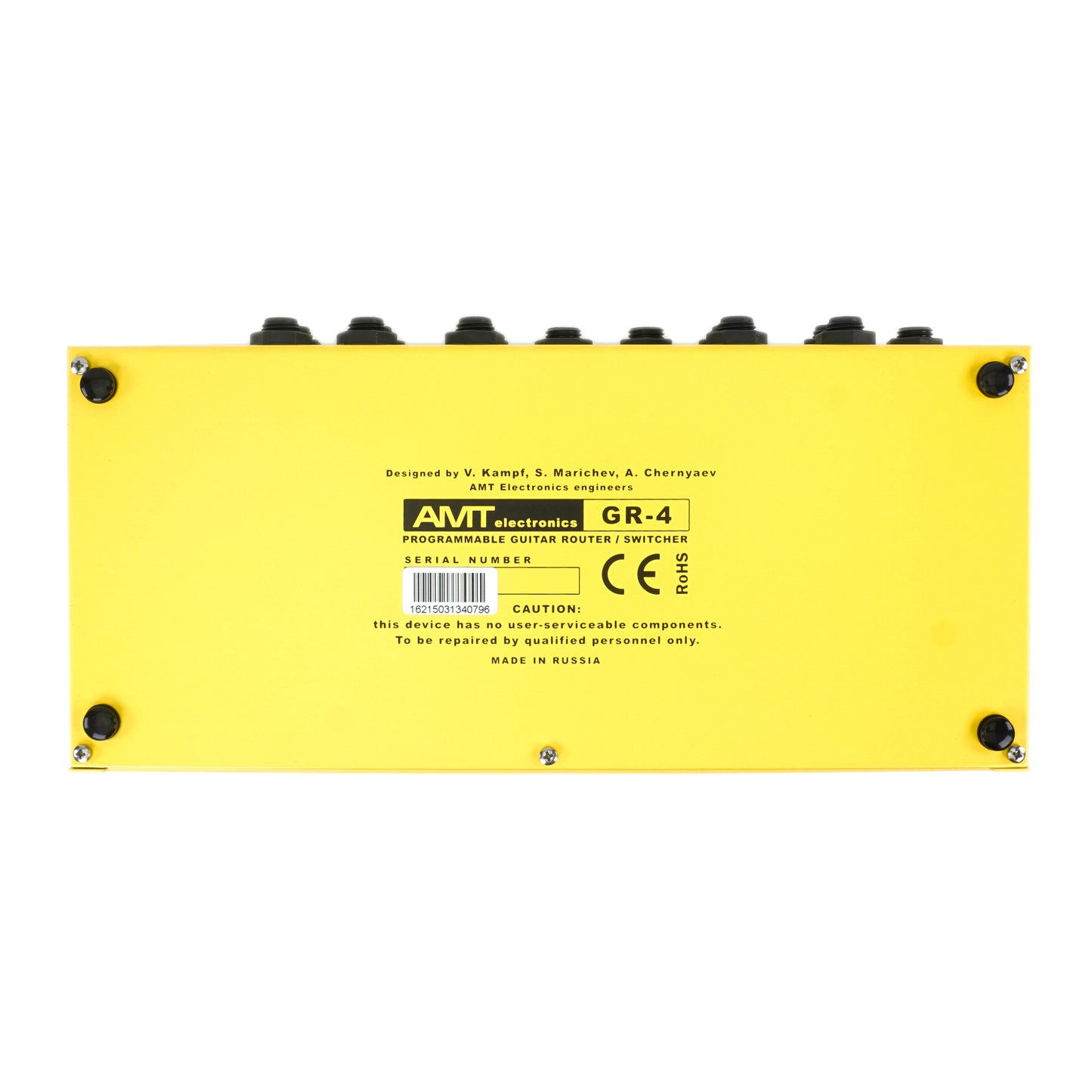 AMT GR-4 — programmable guitar switching system with 4 loops (+ power supply 12V with EU plug included!)