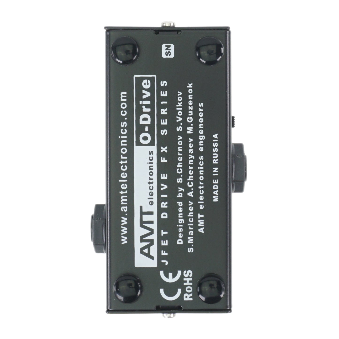 AMT O-Drive mini — JFET distortion pedal (Orange) (w/o power supply!)