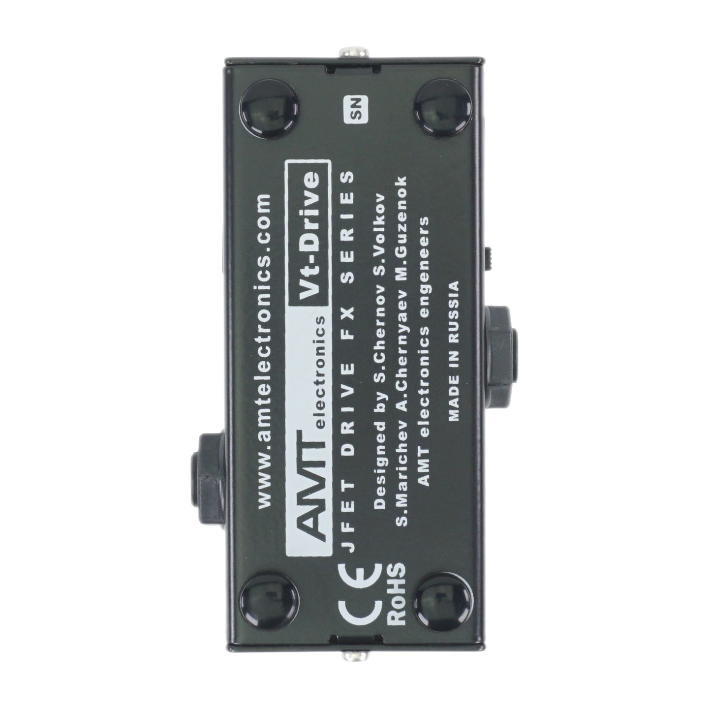 AMT Vt-Drive mini — JFET distortion pedal (VHT) (w/o power supply!)