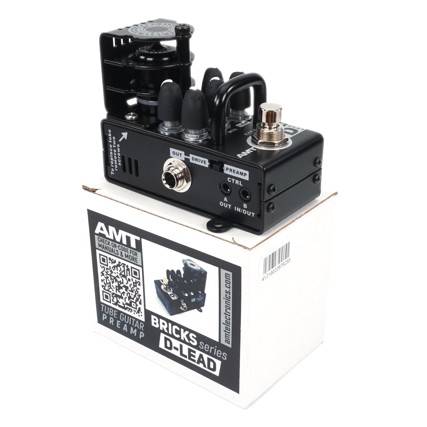 AMT Bricks D-Lead — 1 channel tube guitar preamp (Diezel Emulates) (w/o power supply!)