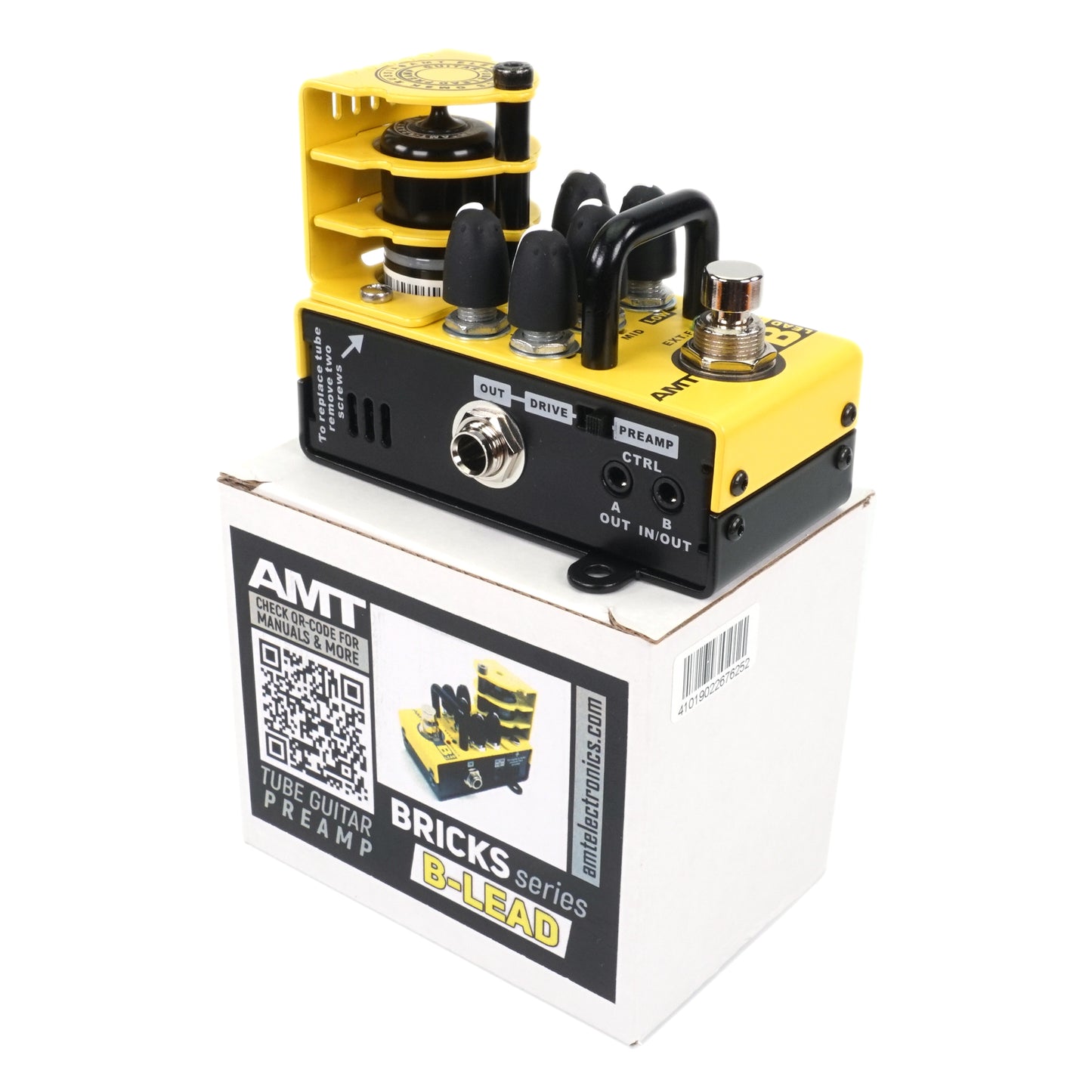 AMT Bricks B-Lead — 1 channel tube guitar preamp (Bogner Emulates) (w/o power supply!)