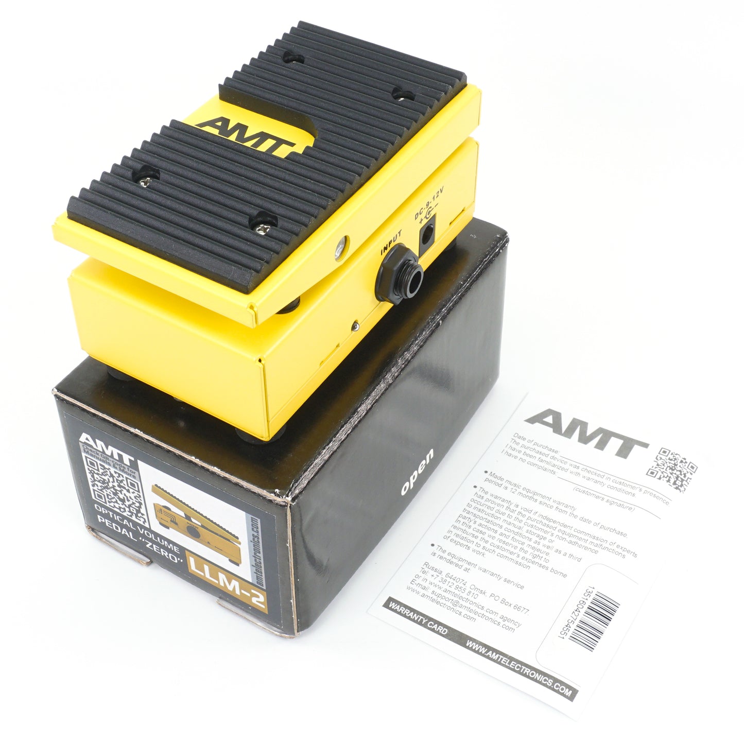 AMT LLM-2 ZERO — Optical Volume Pedal