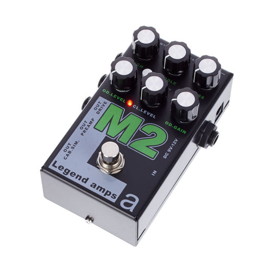 AMT M2 — 2 channels guitar preamp/distortion pedal (Marshall JCM800) (w/o power supply!)