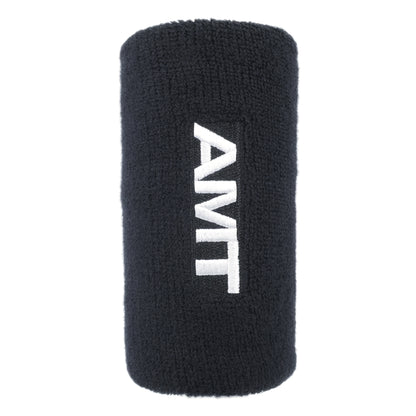 Wide wristband with AMT logo