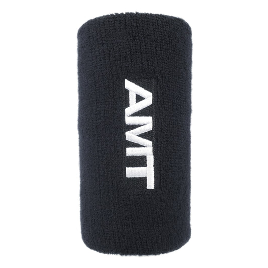 Wide wristband with AMT logo