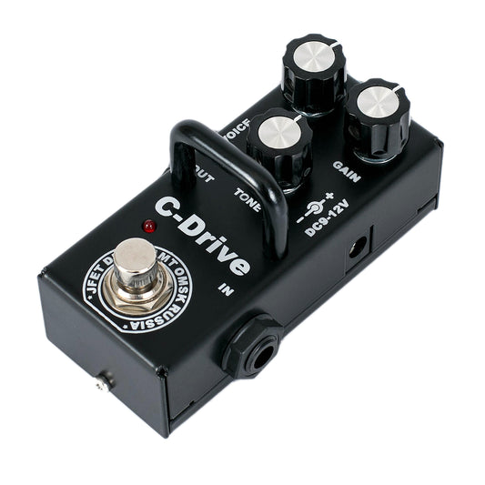 AMT C-Drive mini — JFET distortion pedal (Cornford) (w/o power supply!)