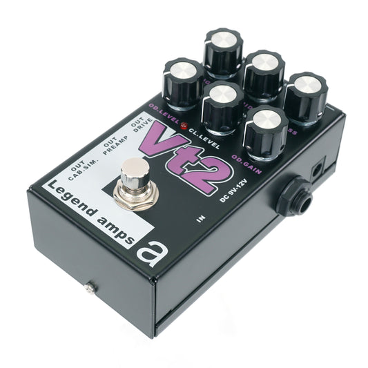 AMT Vt2 — 2 channels guitar preamp/distortion pedal (VHT) (w/o power supply!)