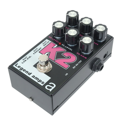 AMT K2 — 2 channels guitar preamp/distortion pedal (Krank) (w/o power supply!)