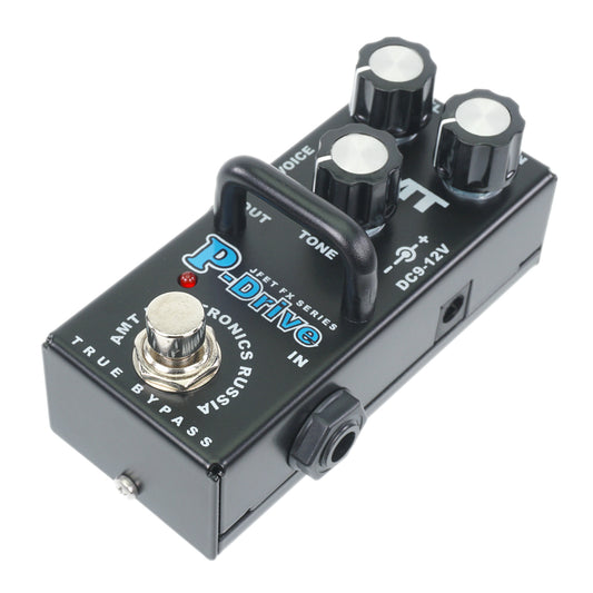 AMT P-Drive mini — JFET distortion pedal (Peavey) (w/o power supply!)