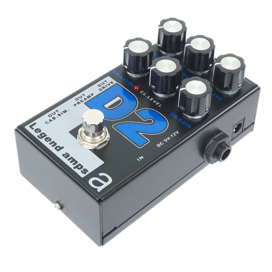 AMT D2 — 2 channels guitar preamp/distortion pedal (Diezel) (w/o power supply!)