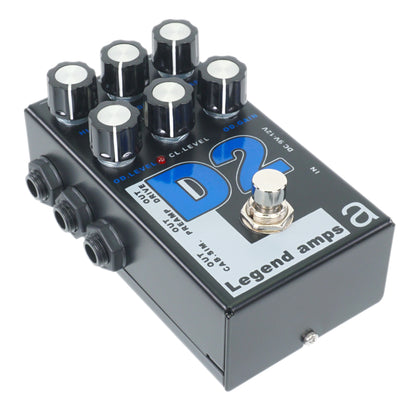 AMT D2 — 2 channels guitar preamp/distortion pedal (Diezel) (w/o power supply!)