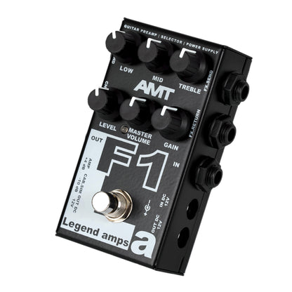 AMT F1 — JFET guitar preamp (1 channel) Fender Twin (+ power supply 12V with EU plug included!)