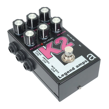 AMT K2 — 2 channels guitar preamp/distortion pedal (Krank) (w/o power supply!)