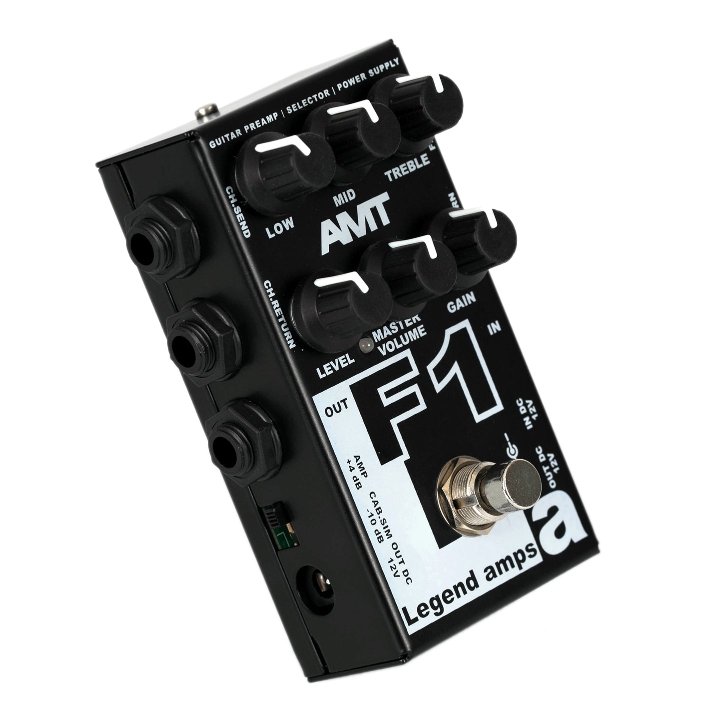 AMT F1 — JFET guitar preamp (1 channel) Fender Twin (+ power supply 12V with EU plug included!)