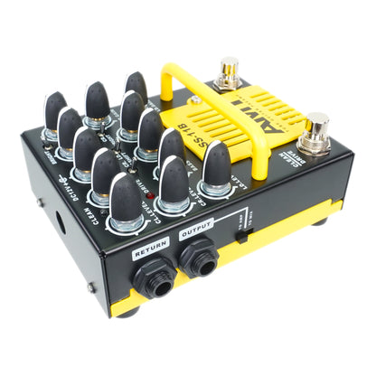 AMT SS-11B (Modern) — Studio Series 3-channel Tube Guitar Preamp (+ power supply 12V with EU plug included!)