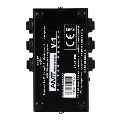 AMT V1 — JFET guitar preamp (1 channel) VOX (+ power supply 12V with EU plug included!)