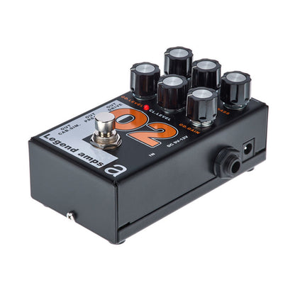 AMT O2 — 2 channels guitar preamp/distortion pedal (Orange) (w/o power supply!)