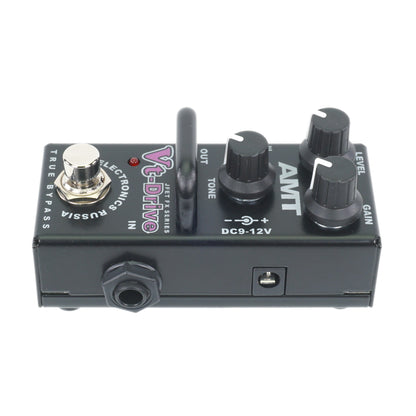 AMT Vt-Drive mini — JFET distortion pedal (VHT) (w/o power supply!)