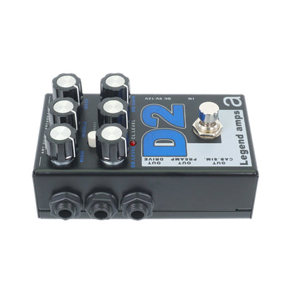 AMT D2 — 2 channels guitar preamp/distortion pedal (Diezel) (w/o power supply!)